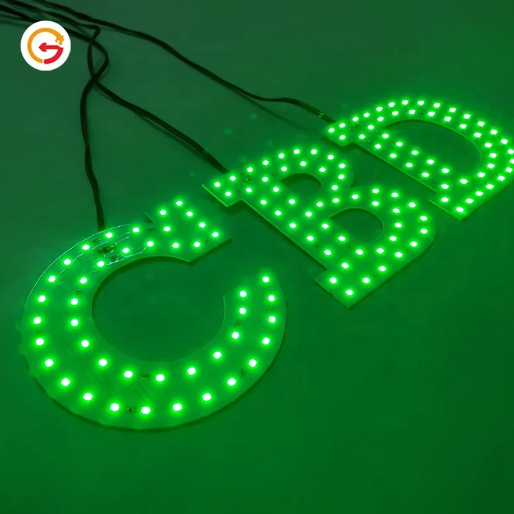 JAGUARSIGN Manufacturer Custom Ultrathin LED Sign Illuminated Advertising CBD LED Signs for Shop Store