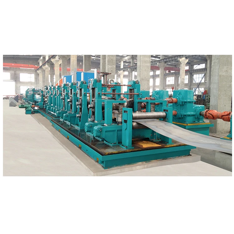 High Frequency Stainless Steel Tube Mill Lines Round Square Pipe Machine Pipe Production Line