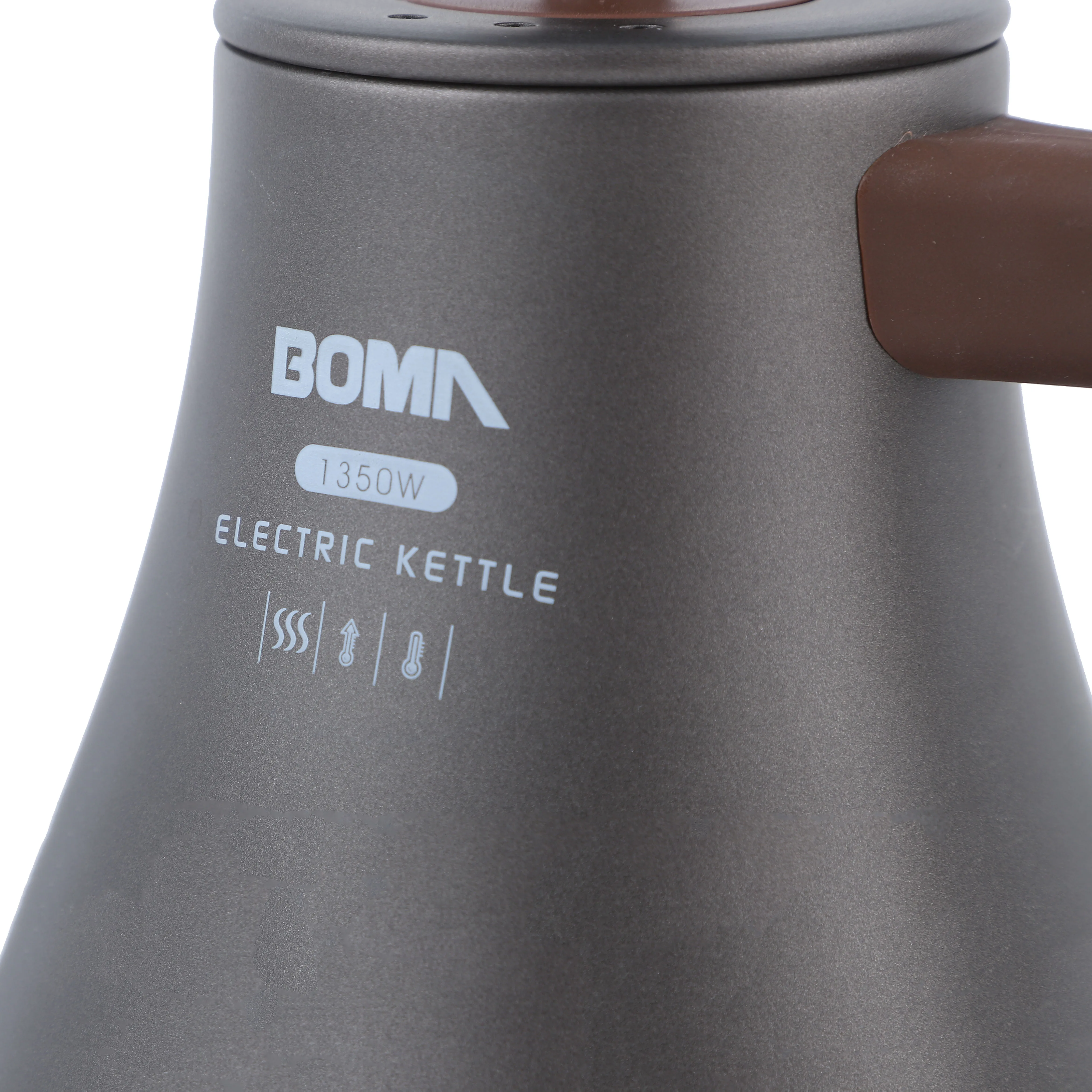 BOMA 2024 новый дизайн электрический чайник емкостью 1 2 л с гусиным горлышком переменной температурой быстрый нагрев Электрический кипящий горшок для кофе/чая