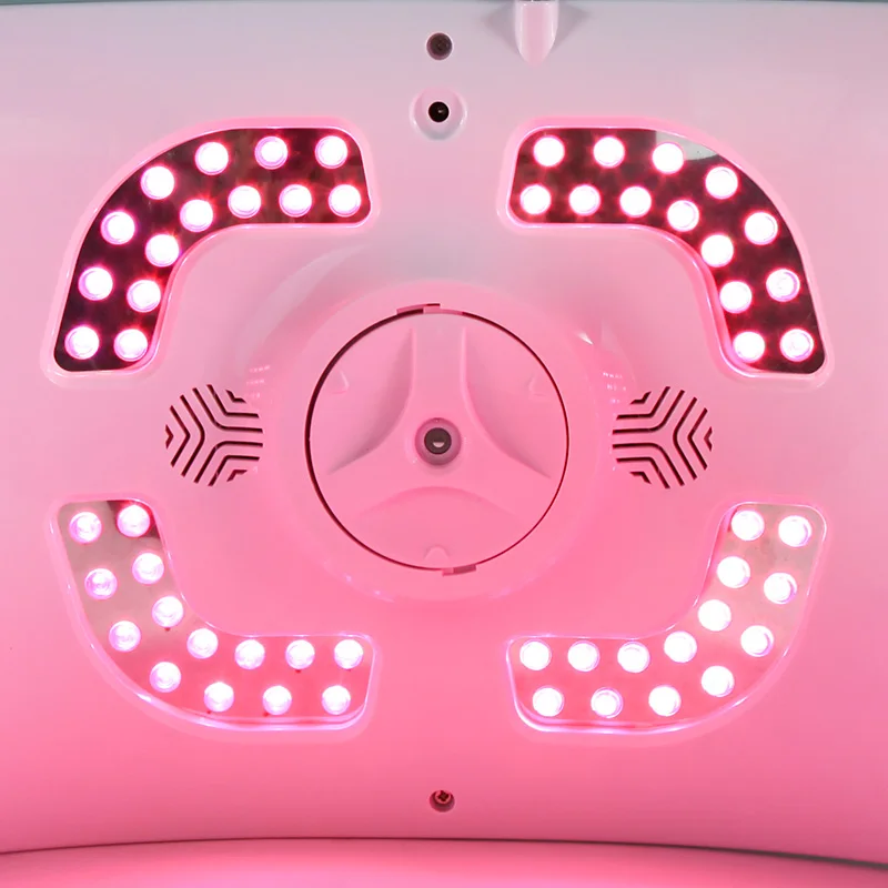 Newest 7 Color LED Light Therapy Skin Care Machine Red Light Therapy Device with Nano spray LED Facial Mask Beauty Equipment