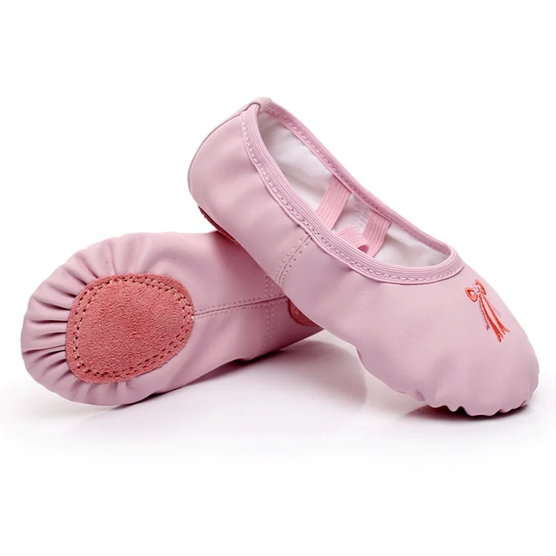Low Moq Stock Cheap Ballet Flat Shoes For Women And Child