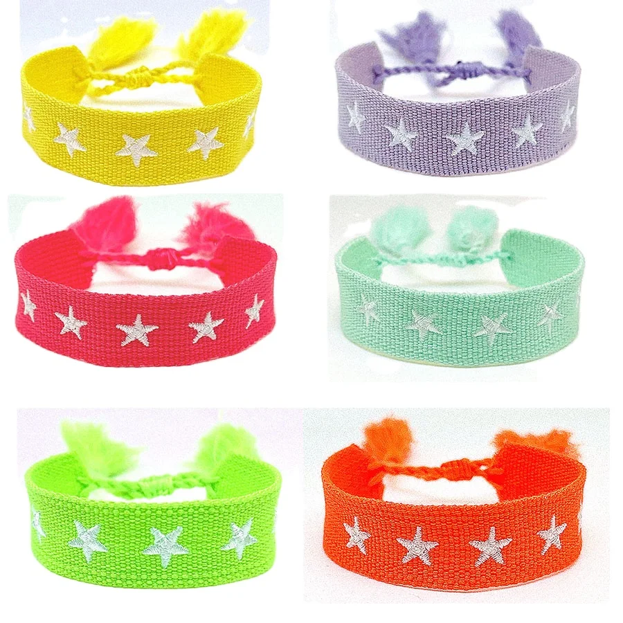 Star Embroidery friendship bracelet maker