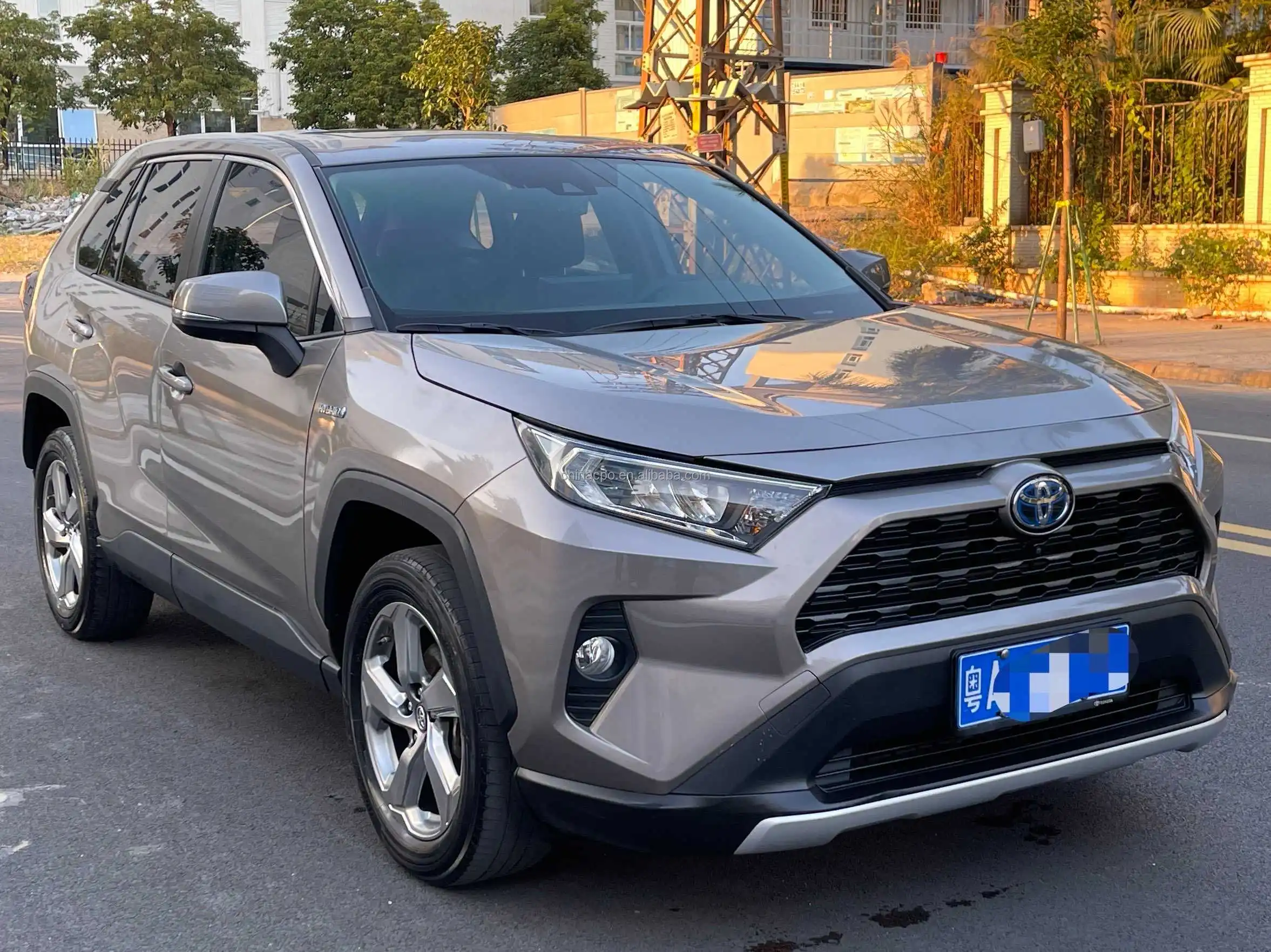 2021 Toyota RAV 4 rongfang двухмоторный E + флагман Pro 2.5L 4x4 гибридный внедорожник ACC круиз-контроль Темный салон R18 шины-Подержанный автомобиль