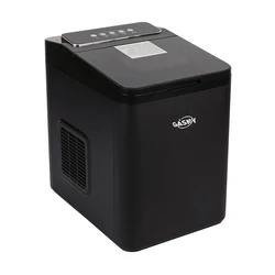 GASNY New Design Personal Small Ice Maker Machine 110v/220v-240v Countertop Ice Cube Making Machine White Color