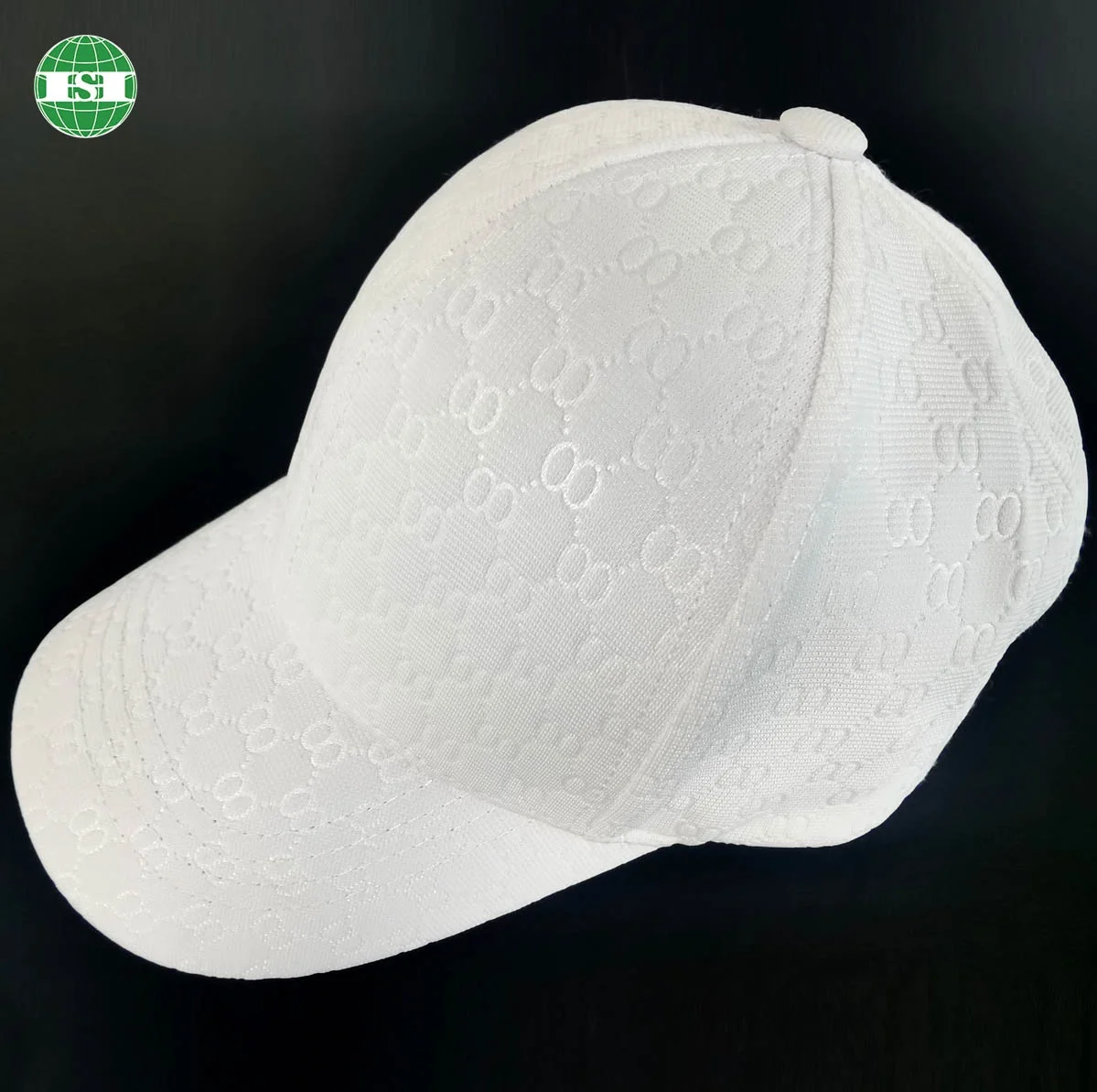 Custom made embroidery logo baseball hats patterned debossed embossed 6 panel hat