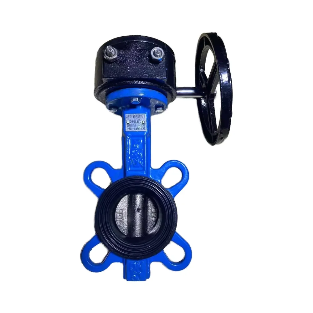 Factory direct worm gear to clamp butterfly valve