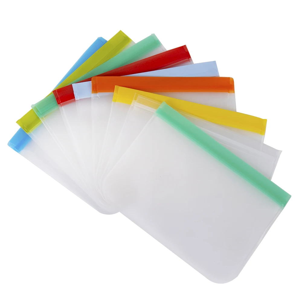 Customizable Food Keep fresh Sealed bag household Refrigerated Freezing bag Upright UP plastic Zip Lock Bag
