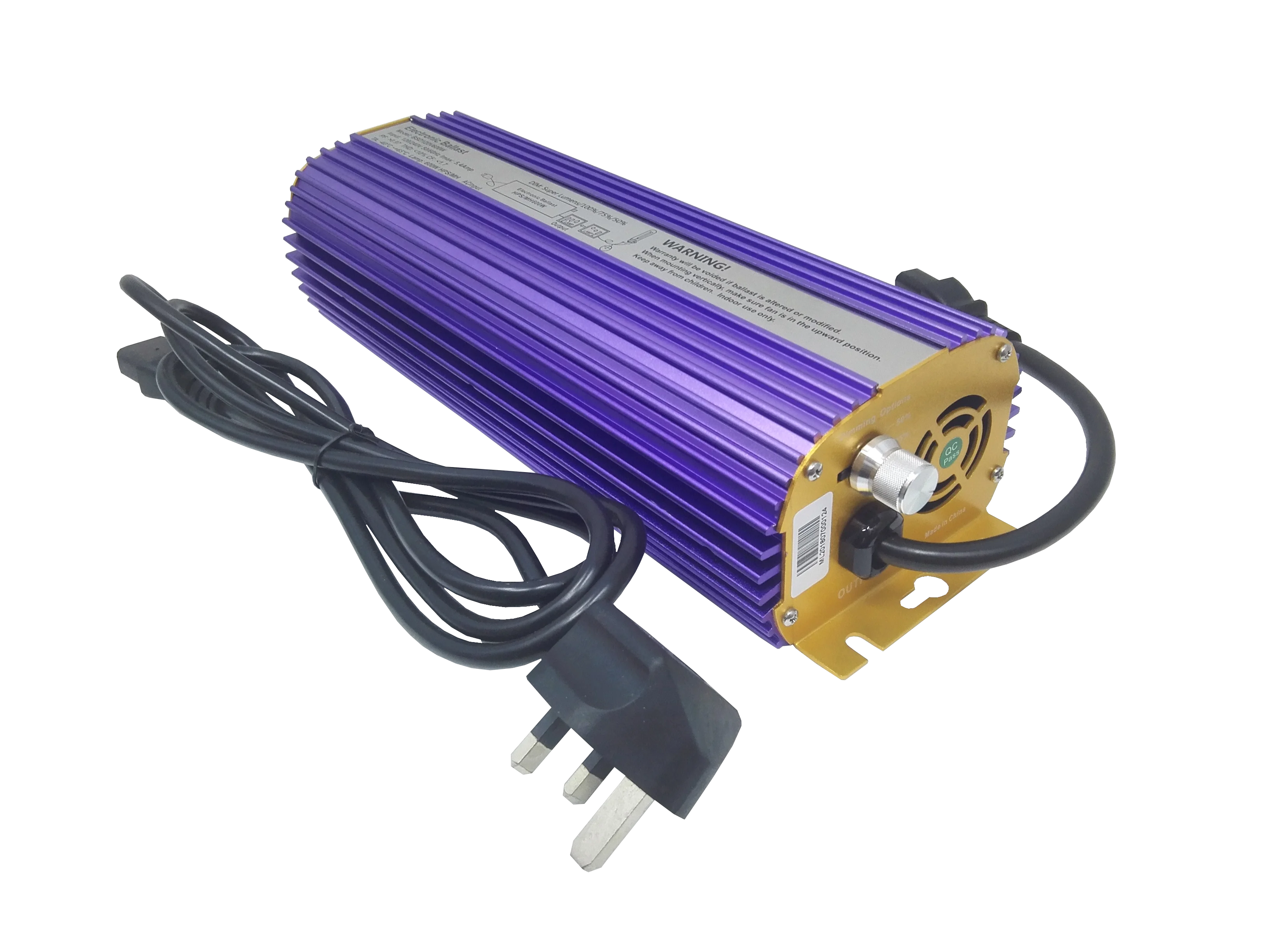 
600 Watt Digital Dimmable Electronic Ballast 120v 240v for HPS MH Grow Light Bulb Lamp 