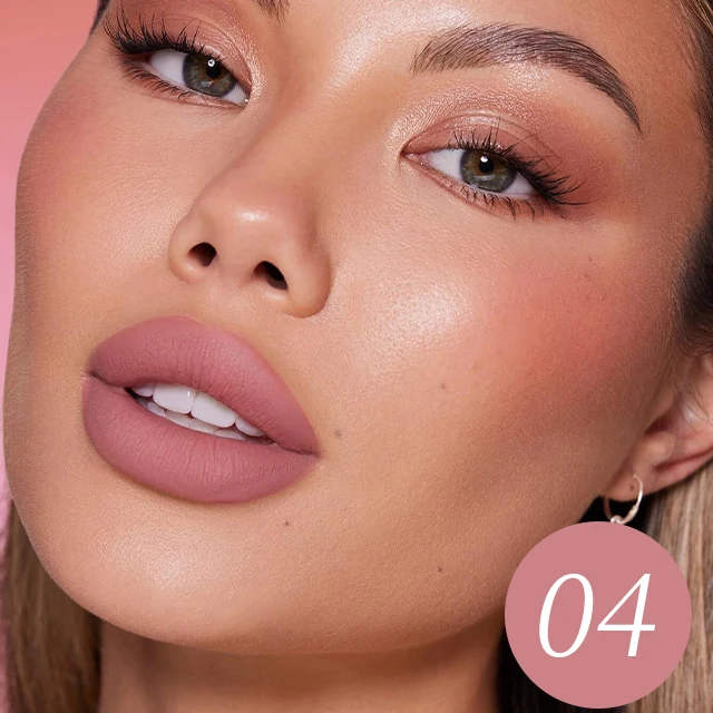 Waterproof Matte Lipstick Long Lasting Transfer Proof Lip Stick - A Bold Plan