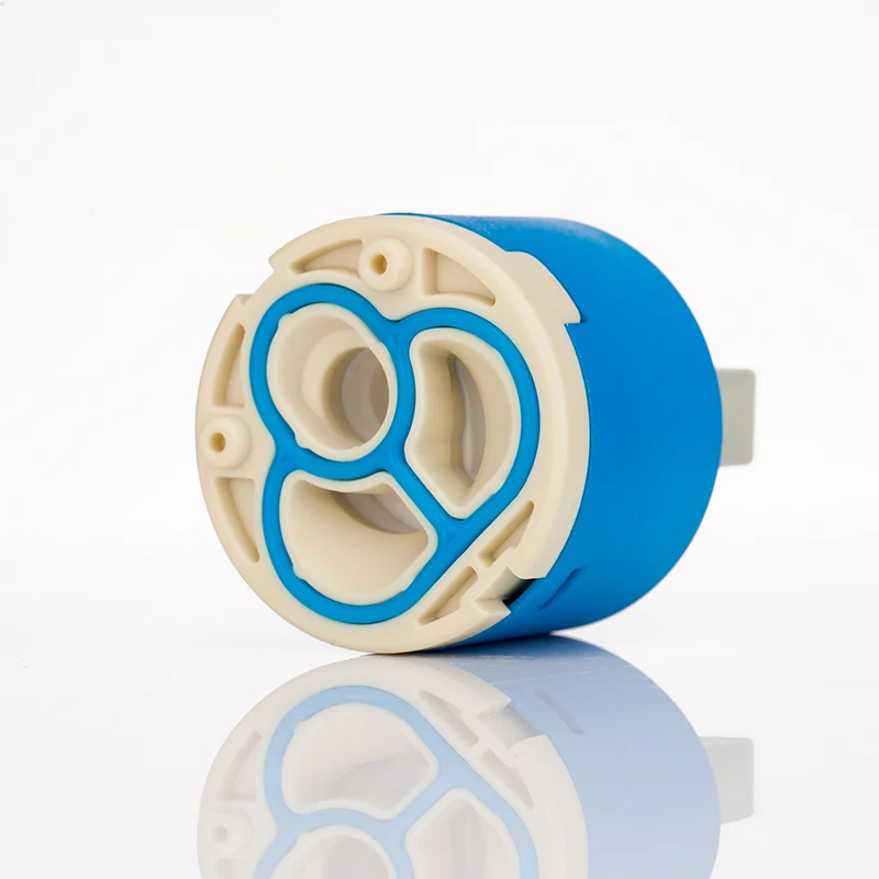 Unisale 35mm low torque double sealing ceramic faucet cartridge without distributor