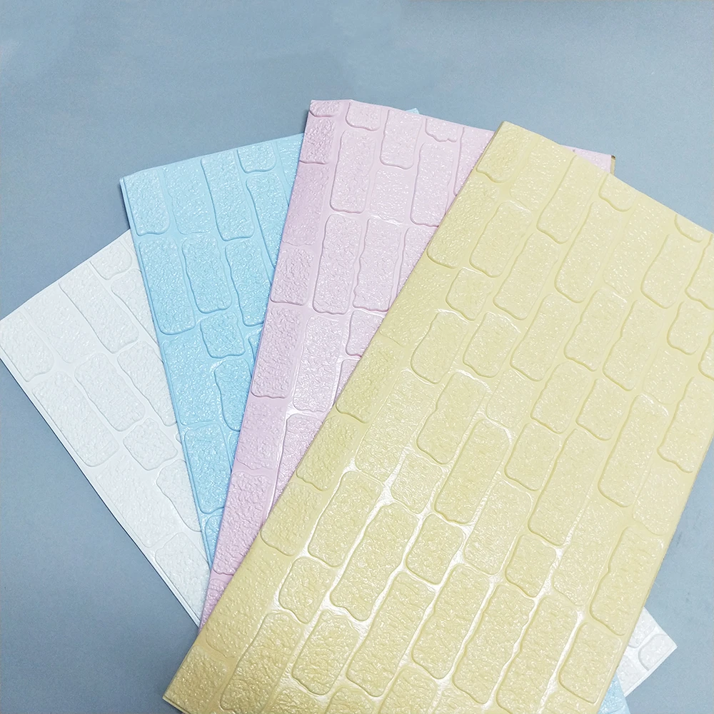 Factory Directly Selling 3D Foam Wallpaper Sticker Walls House