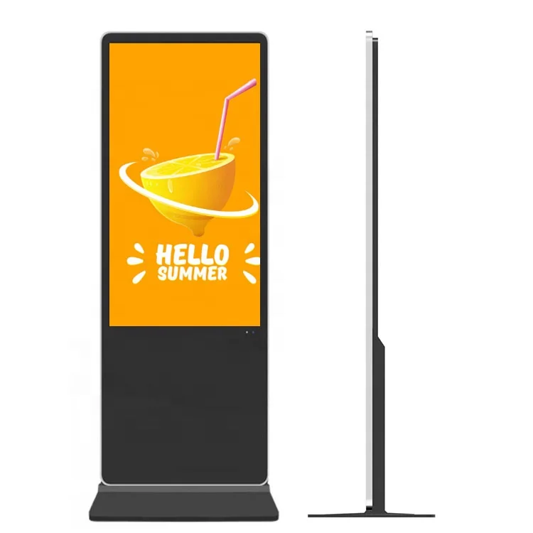 
43 49 55 inch lcd advertising display media player video digital signage equipment 