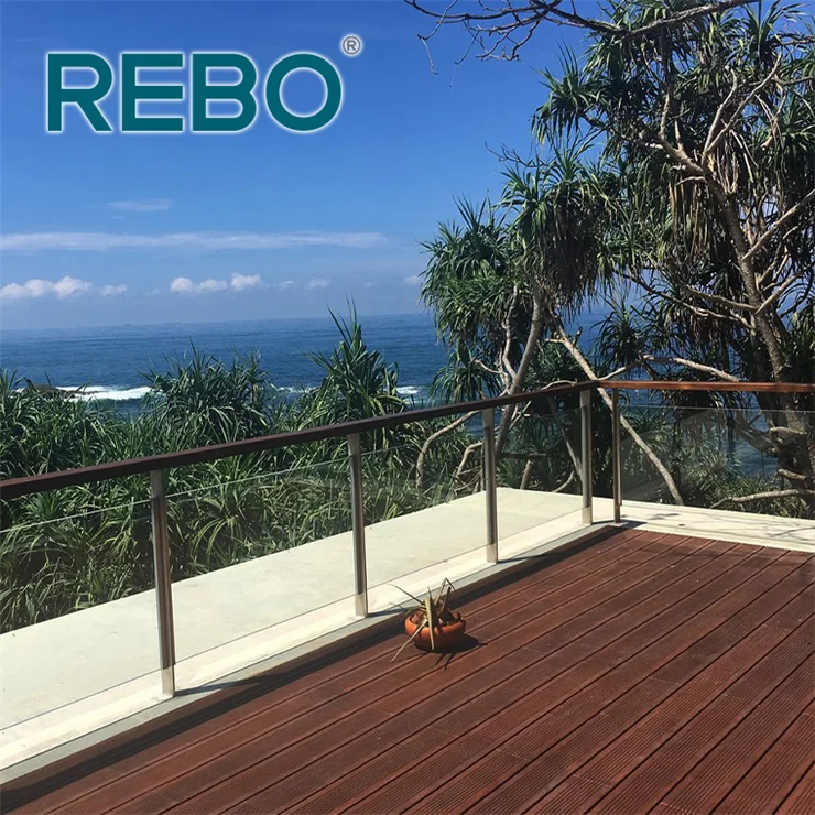Eco-friendly Strand Woven Bamboo Decking Board