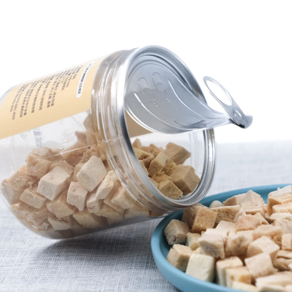 High nutritional content pet snack freeze-dried duck texture crisp and balanced addition