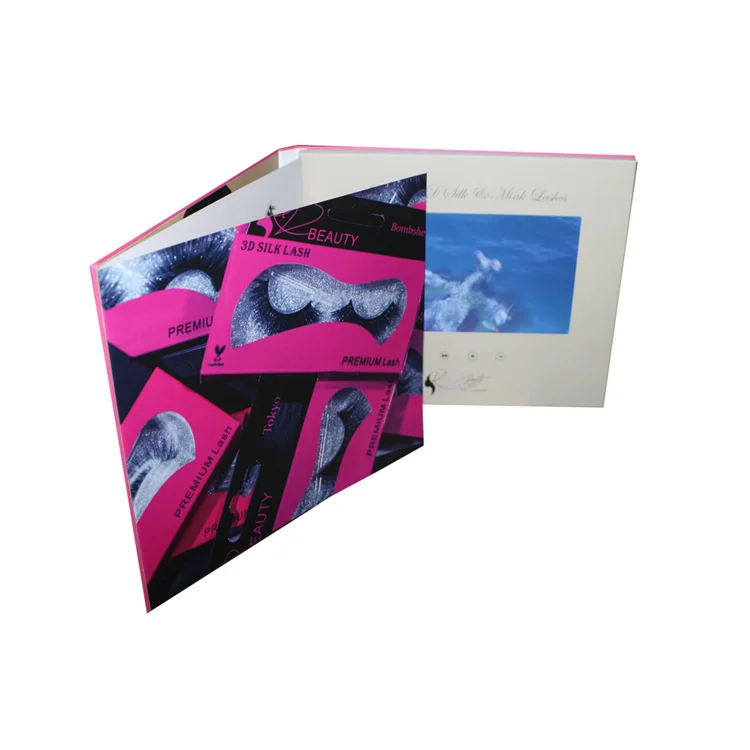 
China manufacturer video brochure 7inch lcd video card for wedding invitations 