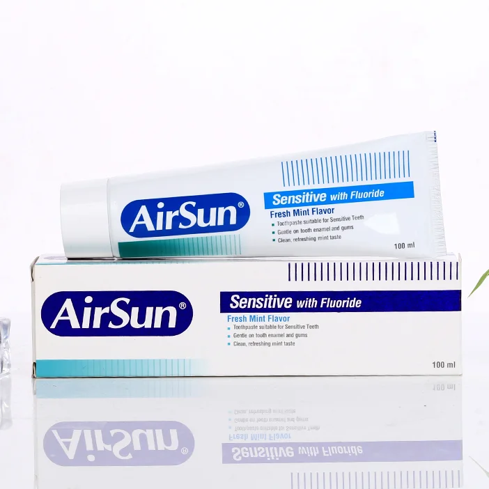 AirSun Total Protection Tartar Control Sensitive Fluoride Toothpaste