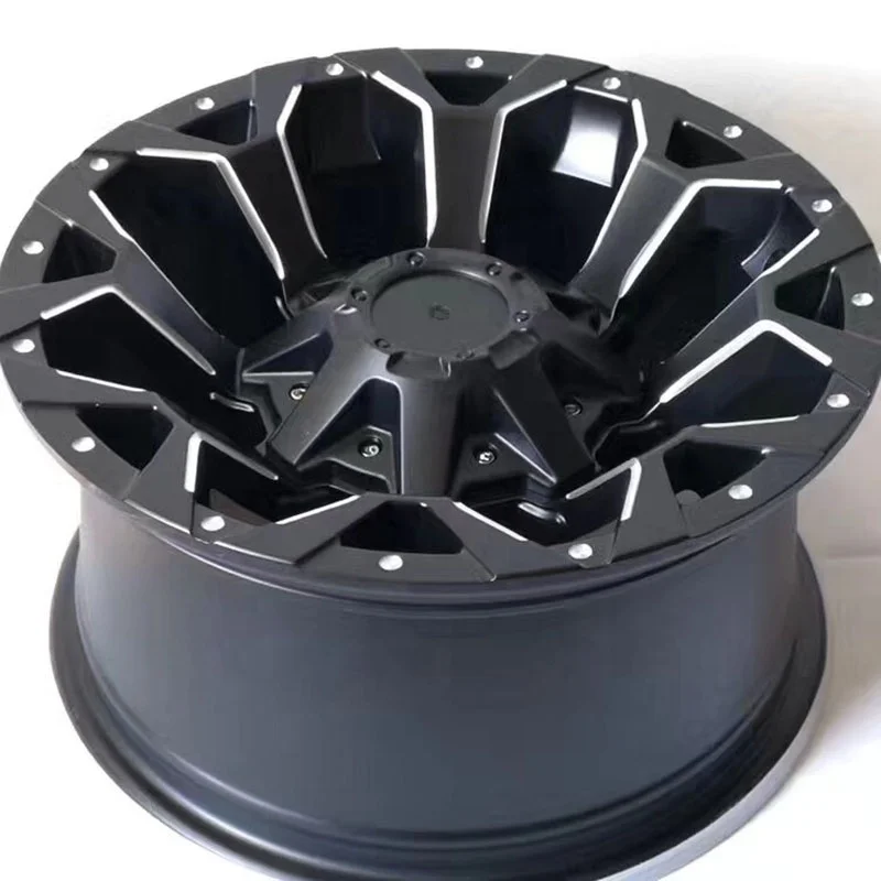 2021 hot selling alloy wheels suv 4x4 offroad alloy wheels rims with pcd 6x139.7 5x114.3