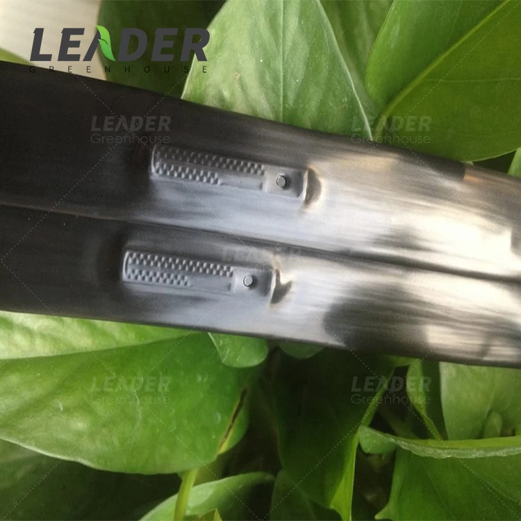 UV resistance outdoor farm land agricultural greenhouse irrigation systems 16mm 0.8mm double line drip tape with dripper