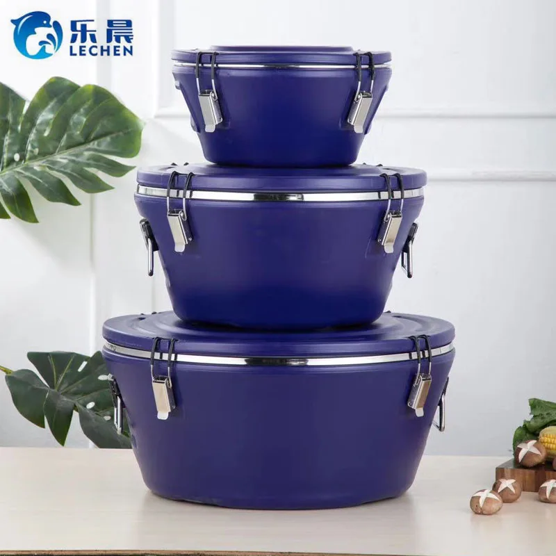 Hot box for food storage Food Warmer hotpot 3pcs set  15L/26L/36L Extra large double insulated bucket picnic ice cooler box