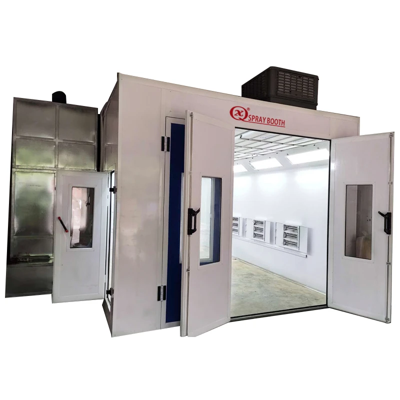 QX500A Portable Spray Prep System Pull Down Infrared Auto Paint Booth Spray Paint