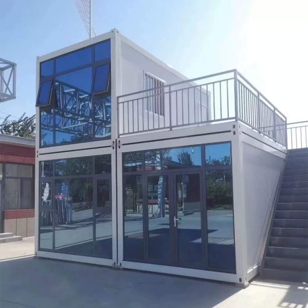 Ready to Move 40ft Shipping Mobile Mini Home 1 Bedroom Prefabricated Foldable Portable Prefab House Stackable