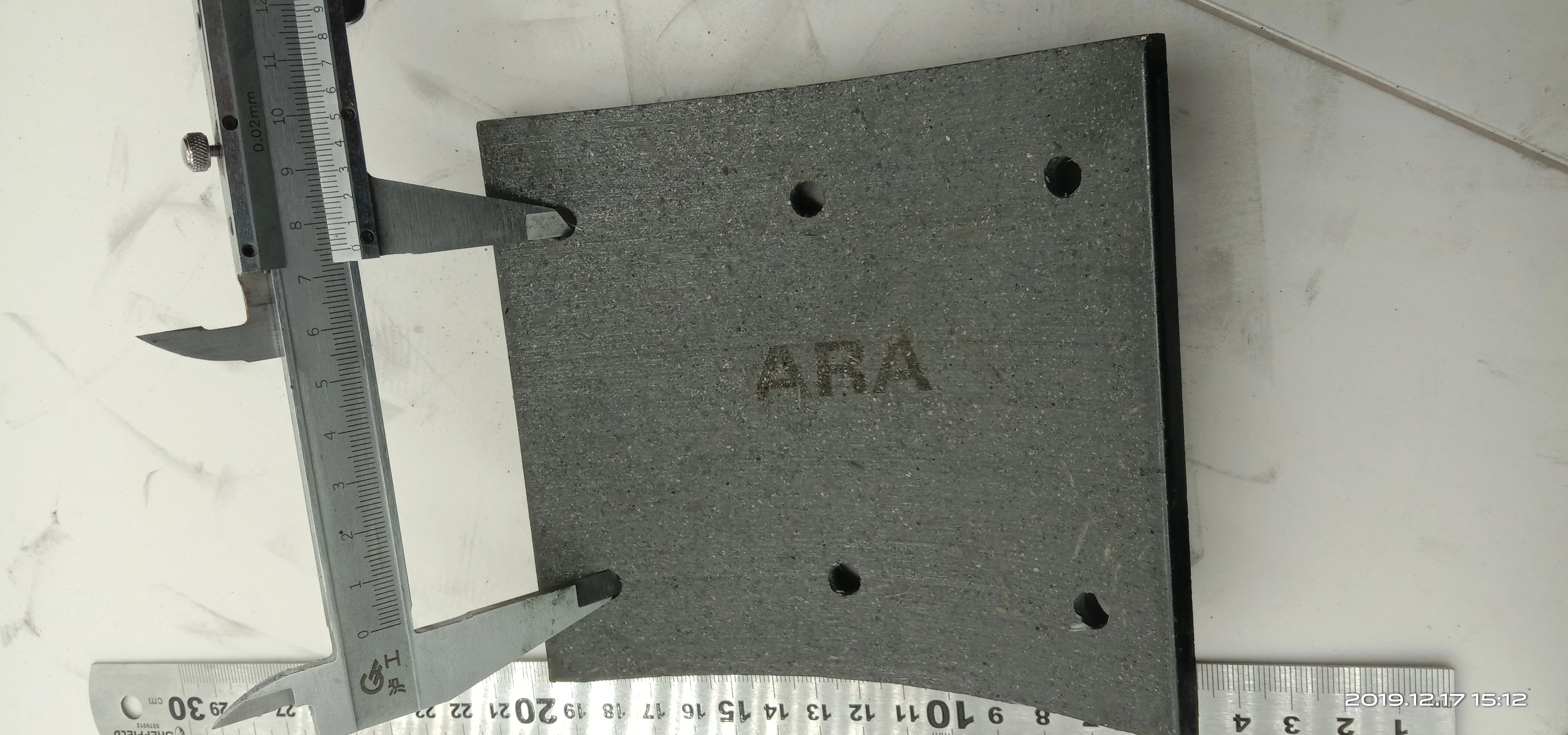 Auto Brake System Drum Truck Brake Lining 19245/19782 Steyr Front and Rear