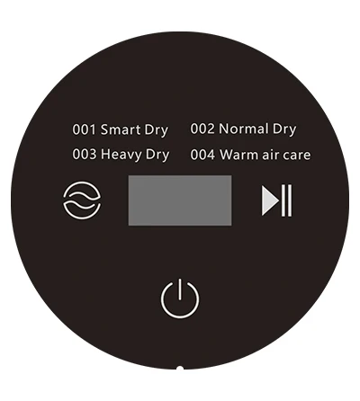 4.5kg Home Compact Laundry Tumble Clothes Dryer White LED digital control penal OEM factory CE&CB&FCC&PSE