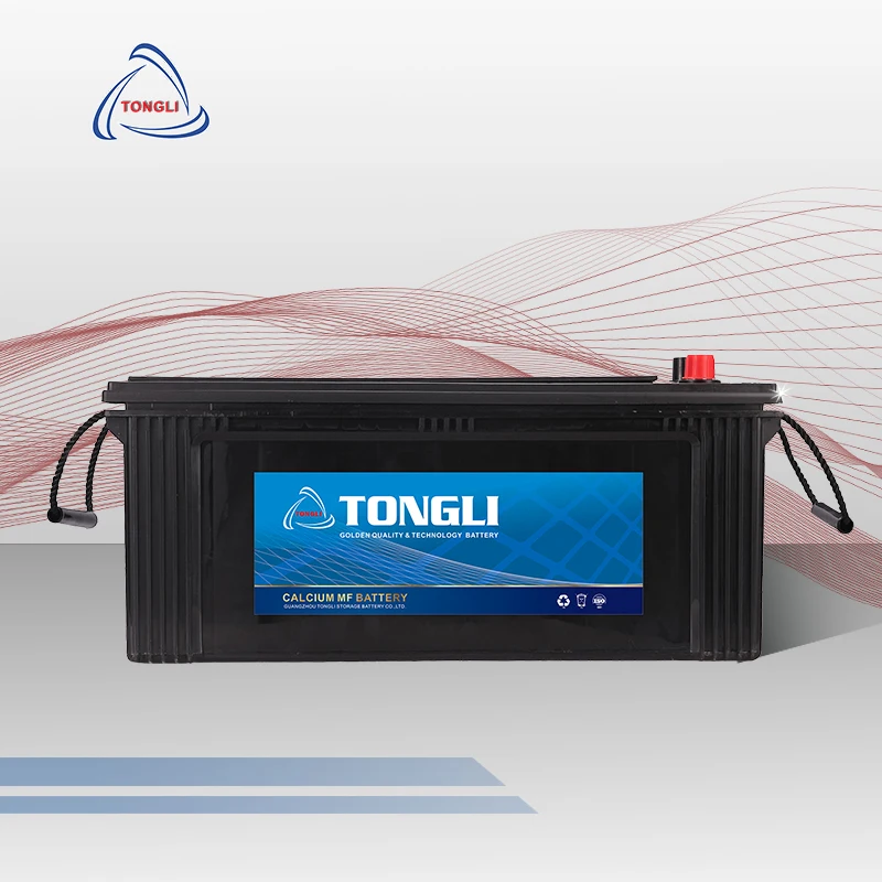 Tongli brand японский стандарт N200 12 В 200 ач mf автомобильный аккумулятор, оптовая продажа, батарея для большого грузовика, сделано в Китае