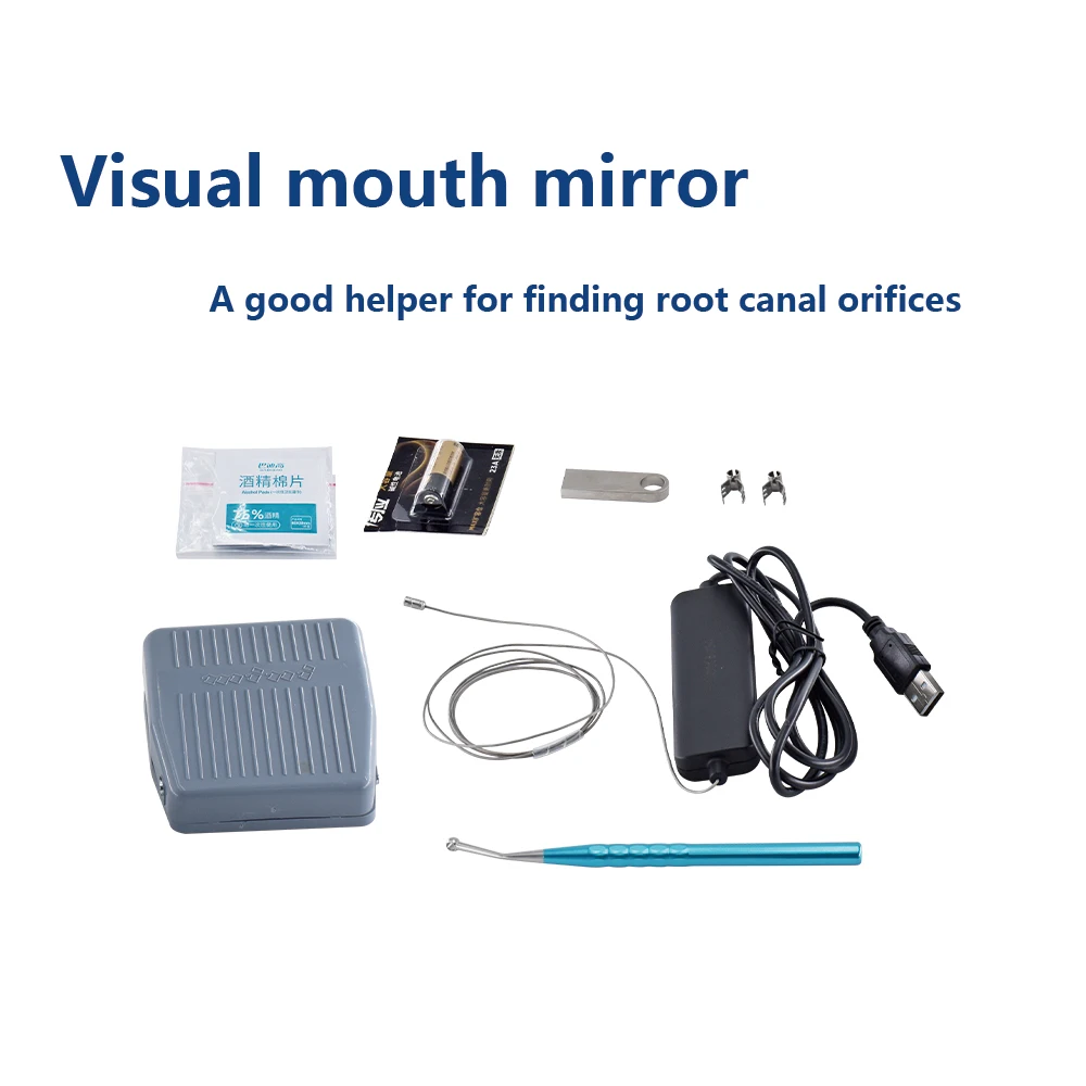 New Dental Intra Oral Camera Wifi Screen Visual Root Canal Removal/mouth Mirror/Endo Motor Treatment High Allocation