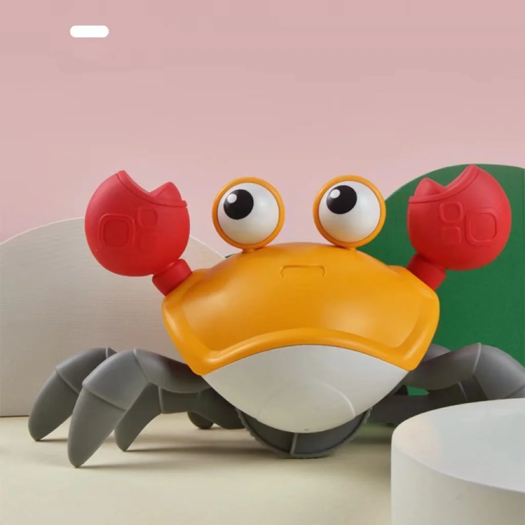 Funny Designs Children Play Cute Funny Automatic Induction Electric Crab Toys For Gifts