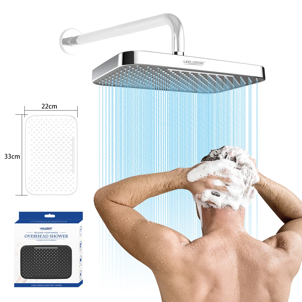 OEM ODM 33cm 13inch Large Rain Shower Head for Rainfall Showering Experience