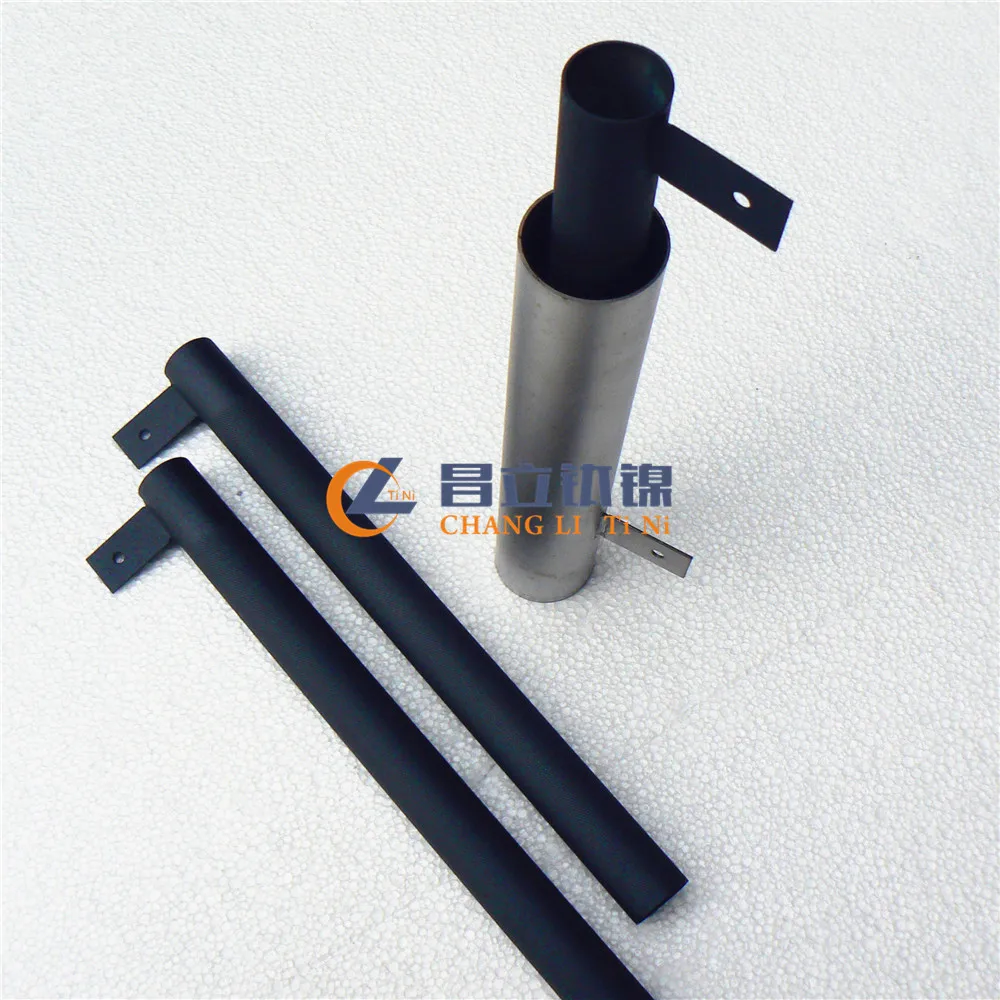 ru-ir titanium tube anode for chlorine generator