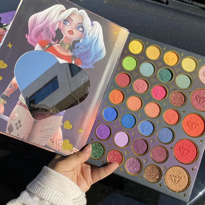 66 Color Two-sided Eyeshadow for Eye Makeup Long Lasting and Waterproof Matte Eyeshadow Palette Glitter Eye Shadow Kit