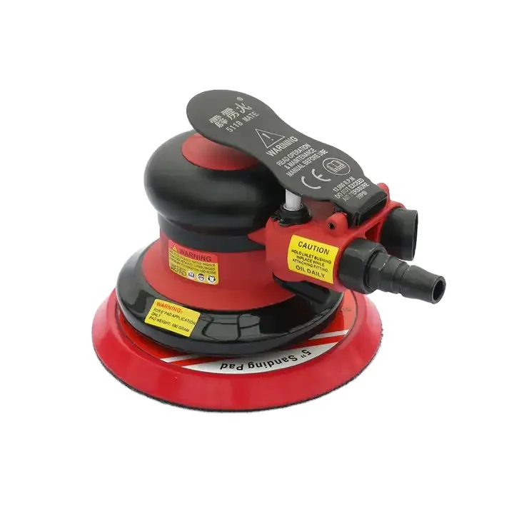 5118 MATE 5 Inch 12000 RPM Mini Air Random Orbital Palm Sander Non-vacuum Air Polisher Auto Body Orbit Sanding Power Tools