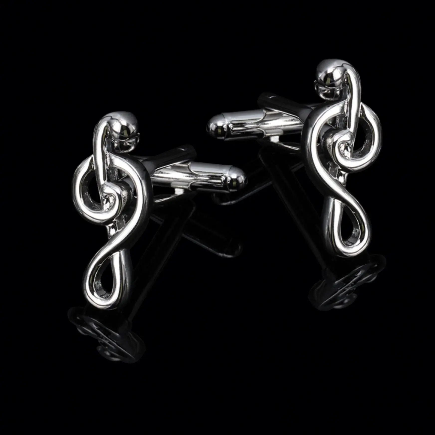 Professional factory production wood cufflinks and clip clip-on tie cufflink box set