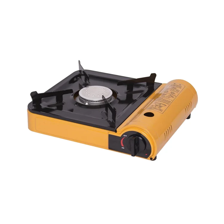 Корейский антипригарный гриль для барбекю Stovetop сковорода с газовой горелкой приготовления пищи портативная Кассетная печь чехол переноски кемпинга на открытом воздухе