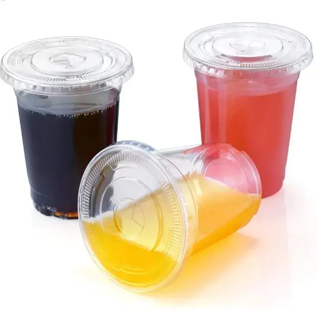 Wholesale Compostable cups bulk PLA Cups biodegradable disposable cups for juice & water packing