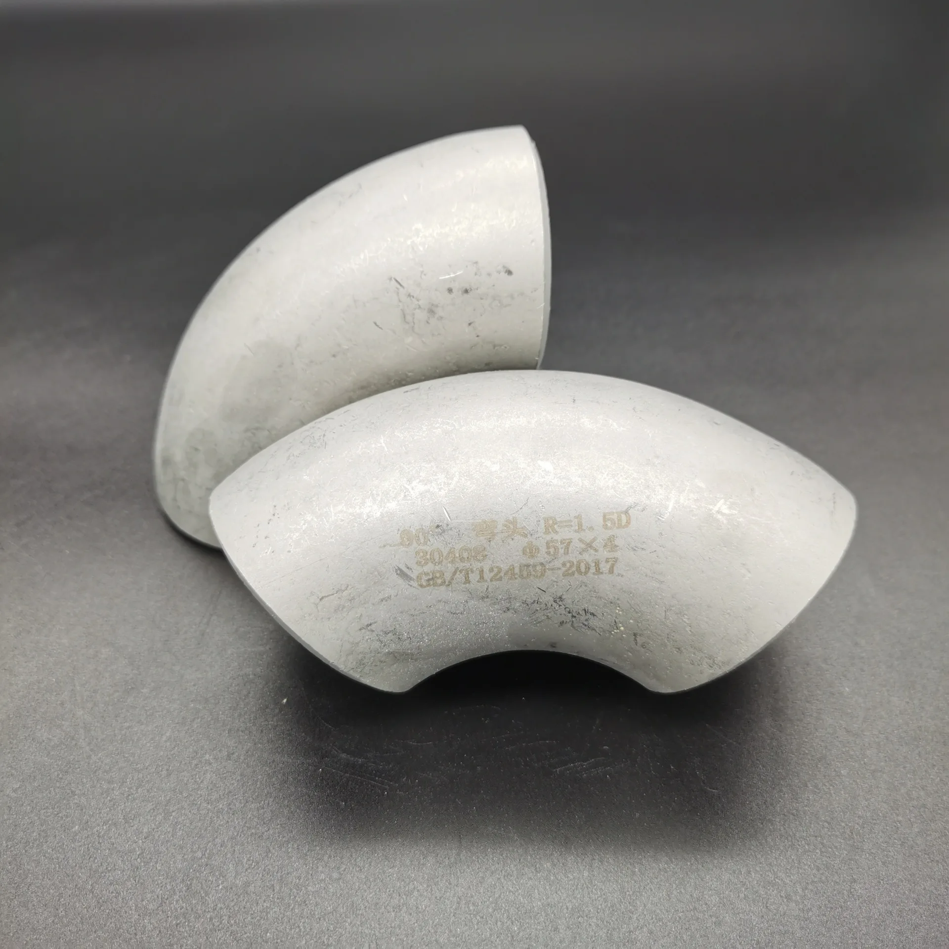 Wholesale brush finish elbow socket banded 316l stainless steel pipe fittings