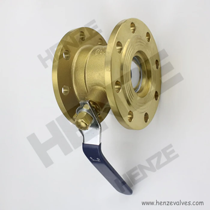 Латунный шаровой кран с двойным фланцем для FF RF CL150 PN10 PN16