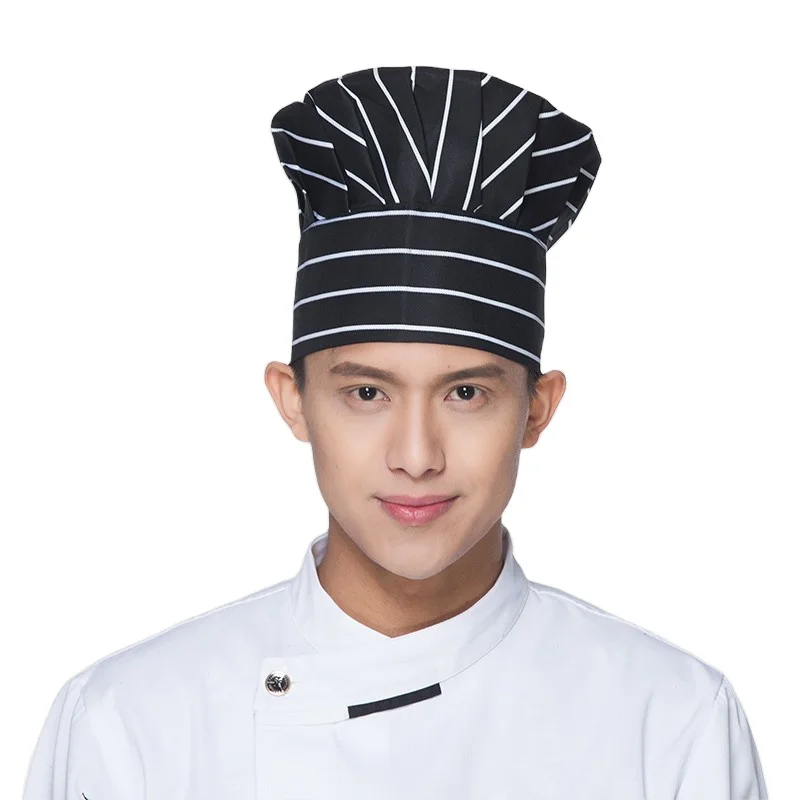 Reusable Restaurant Worker Cooking Kitchen Customized Logo Disposable Paper Chef Hats