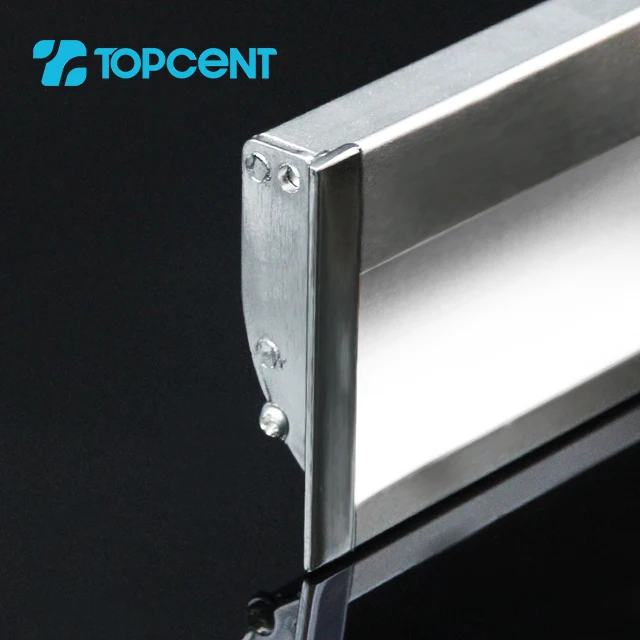 TOPCENT New Design Aluminum Alloy Furniture Handle Gold Black Combination Single Hole Knob European Cabinet Wardrobe Door Handle