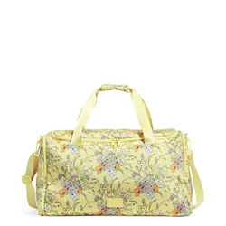 Custom Portable Waterproof Ladies Travel  Gym Tote Duffle Bag Outdoor Sports Duffel Bag with Shoes Pocket