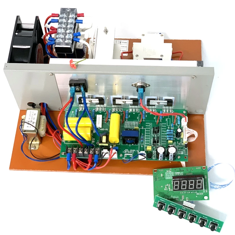 20KHZ-40KHZ 1200W Digital Ultrasonic Transducer Driver Board Ultrasonic Oscillator Pcb For 100L Ultrasonic Cleaner