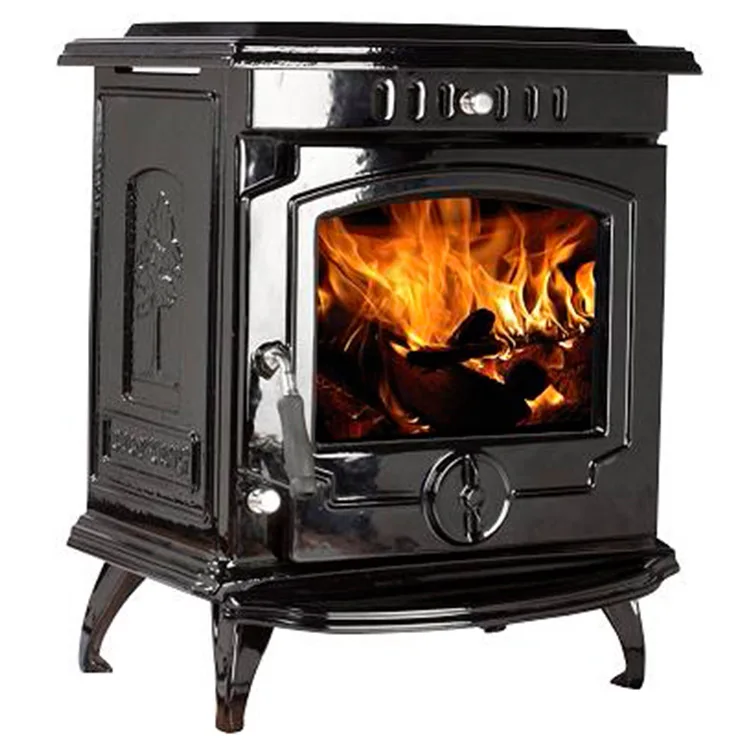 2024 Freestanding wood log stove indoor fireplace large heating area