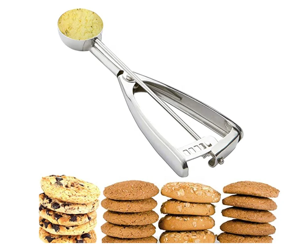 sliver mini ice cream scoop scooper freezer for ice cream cookies scoop