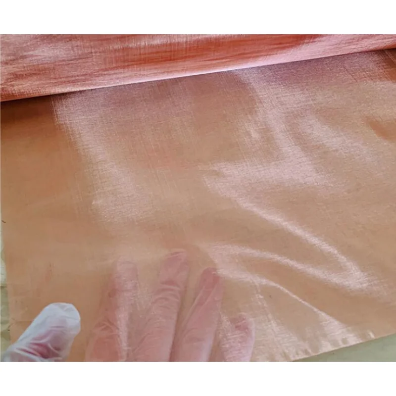 Pure Copper Mesh 40D Protection Net Coarse Dense Filter EMF Shielding Tulle Fabric Anti-radiation Faraday Cage High Conductive