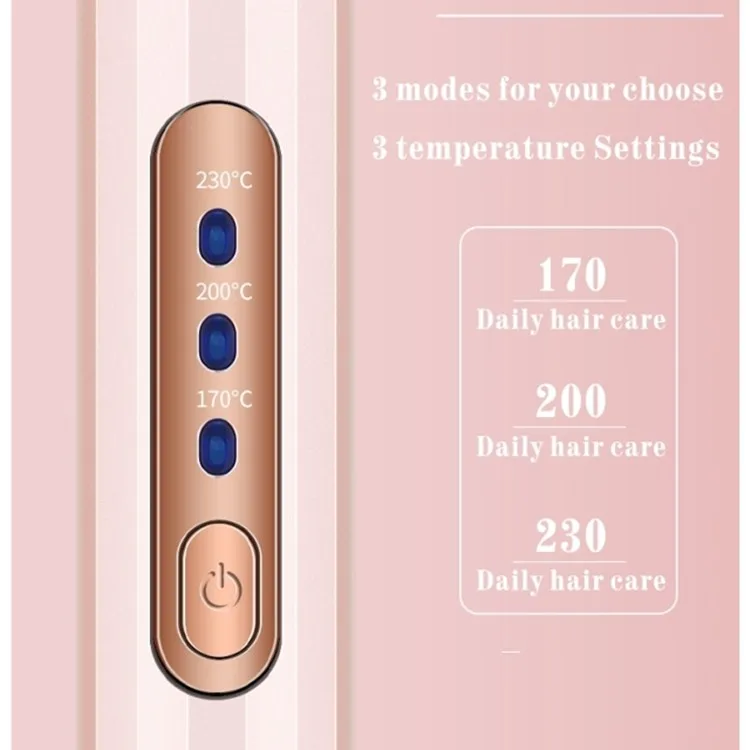 NEW Arrival Automatic Hair Curler Rotating Curling Iron professional Rechargeable Hair Curling Brush AE-504