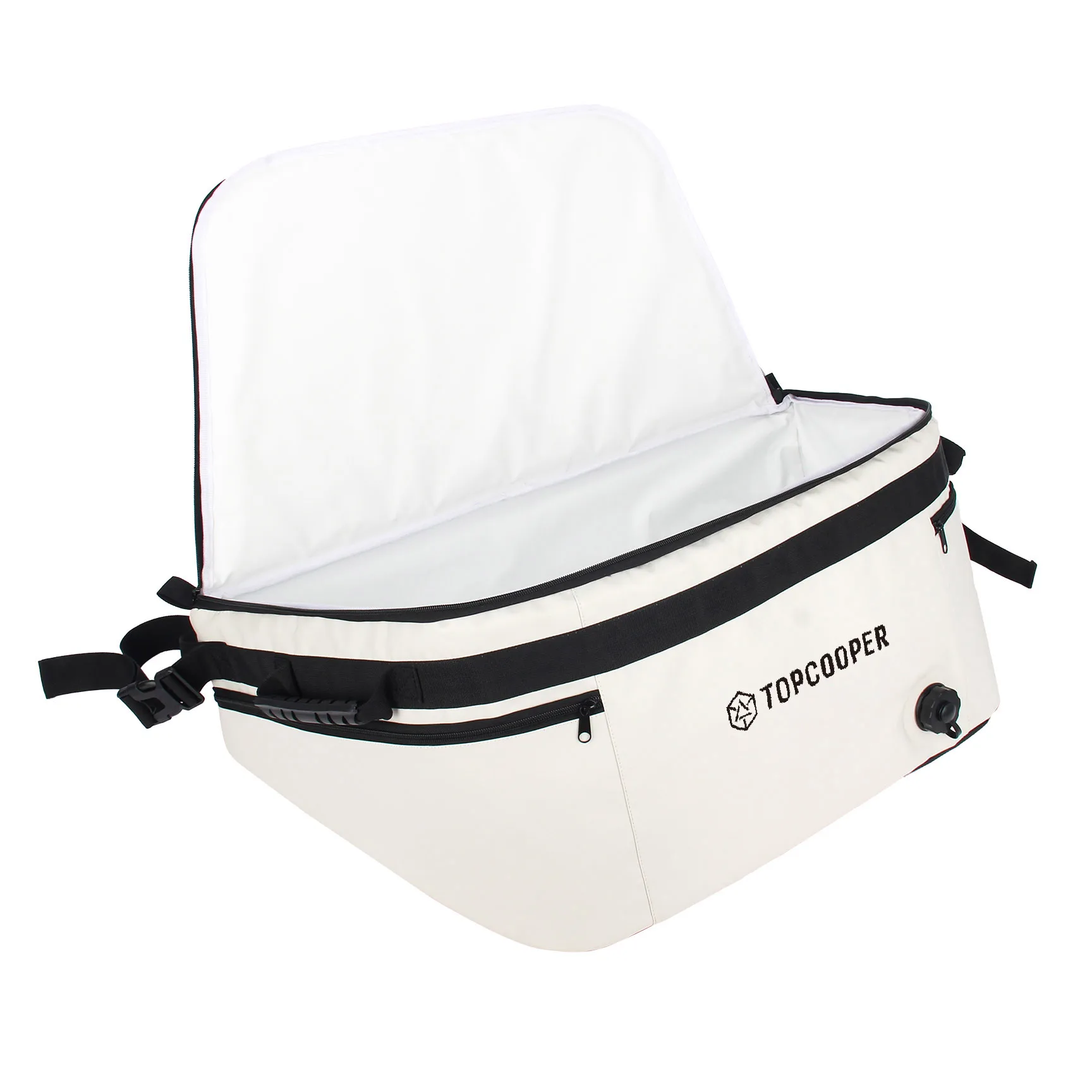 2024 Hot Sale Leakproof Insulated Golf Cart Cooler Mini Electric off-Road Frosty Beverage Beer Cooling Bag with a Drain Plug