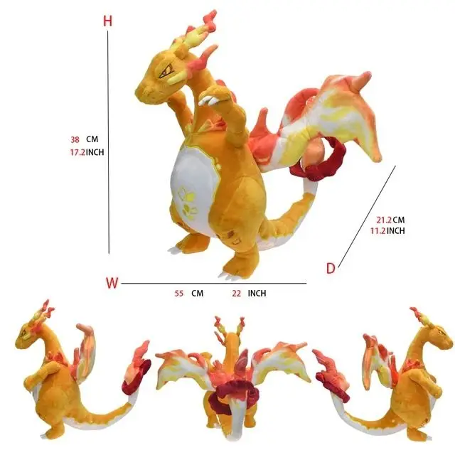 Popular Classical Game Pocket Monster Figure Plush Doll Ornaments Toys Art Collectible Kids Gift Pokemon Plushies Toy