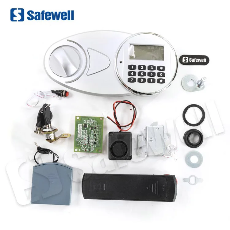 Safewell E1900E Hot Sell Alarm Touch Screen Electronic Safe Door Lock With Led Display